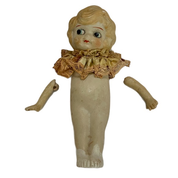 Vintage Other - Vintage Bisque Flapper/Kewpie Doll